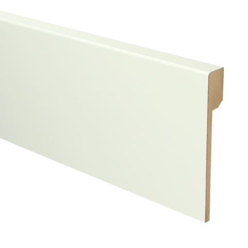 MDF plinthe rénov. Moderne 120x18 prépeint RAL9010 – Image 3