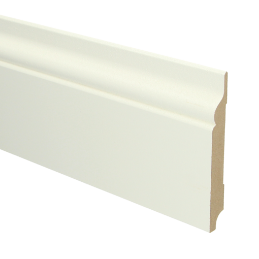 MDF plinthe romantique 120x15 blanc prép. RAL9010 – Image 3