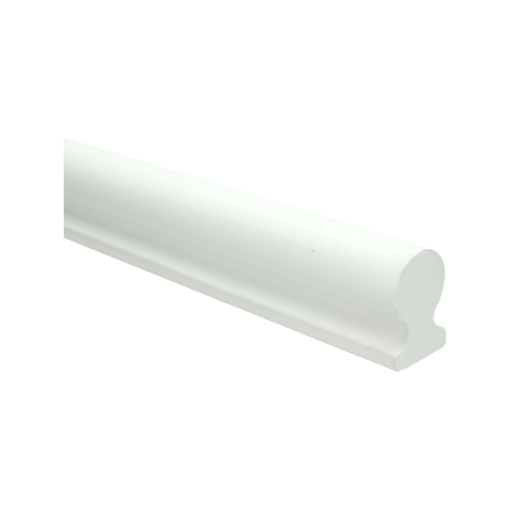 Garde-corps blanc apprêté trou de serrure 40x60 mm 100 cm – Image 3