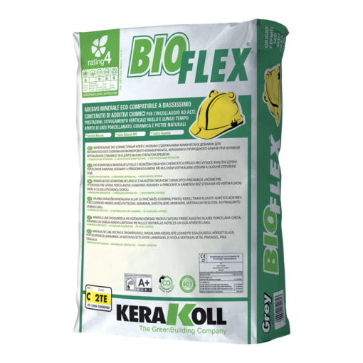 Kerakoll Colle à carrelage Bioflex gris 25 kg – Image 2