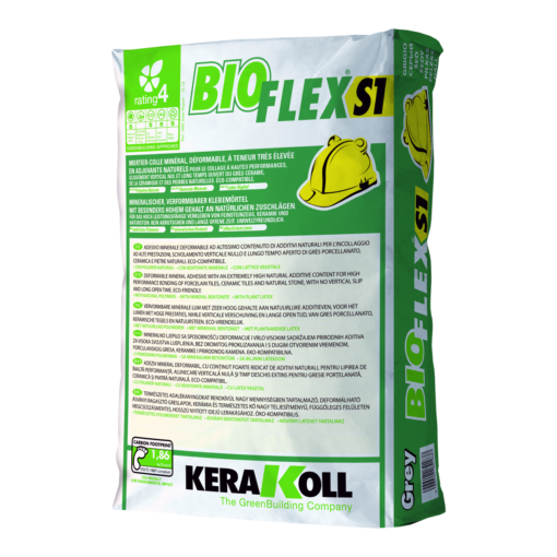 Kerakoll Colle à carrelage Bioflex S1 blanc 25 kg – Image 2