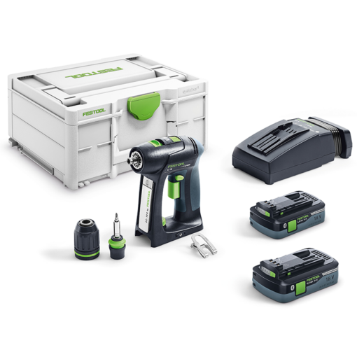 Festool Perceuse-visseuse sans fil C 18 HPC 4,0 I-Plus – Image 4