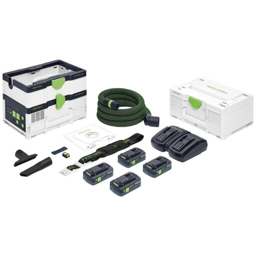 Festool Aspirateurs sans fil CTMC SYS HPC 4,0 I-Plus CLEANTEC – Image 4