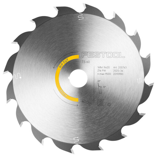 Lame de scie circulaire HW 168x1,8x20 PW16 – Image 4