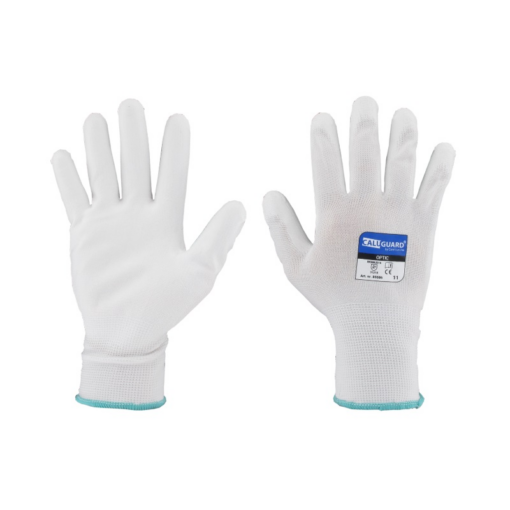 Gants de peintre blancs taille M – Image 2