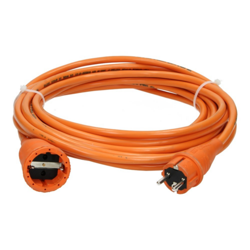 Rallonge flexible PUR 3x2.5mm2 orange 10 mètres – Image 3