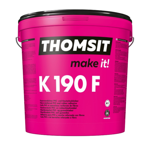 Thomsit K190F Colle renforcée de fibres pour PVC et caoutchouc 13 kg – Image 2