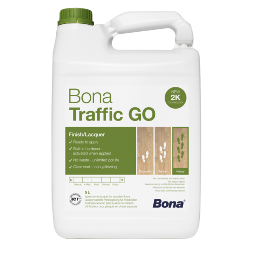 Bona Traffic GO Extra Mat 1K 5L: Bona Traffic GO Extra Mat 1K 5L – Image 3